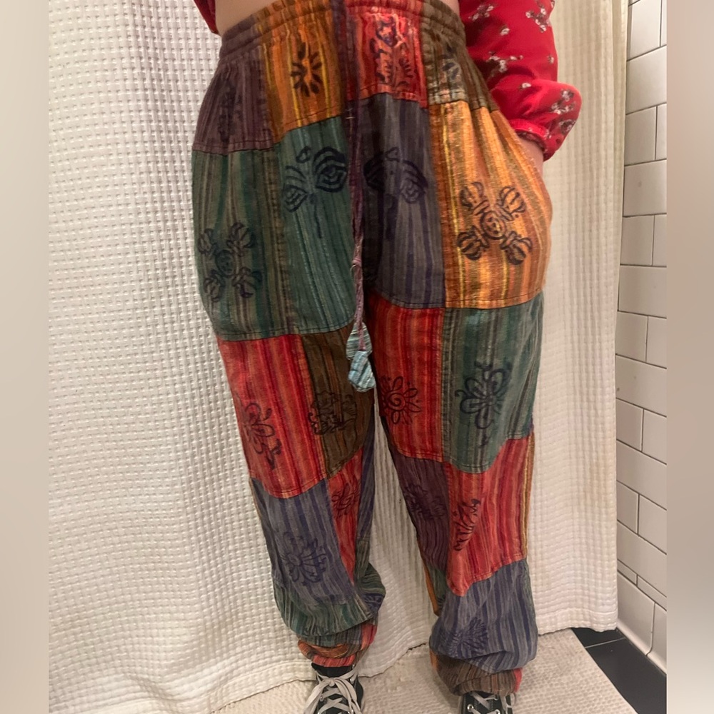 Bohemian hippie pants